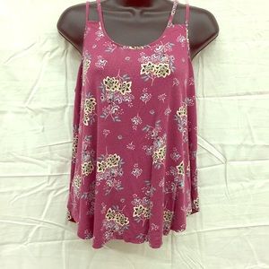 Hippie Rose Tank top, fits like a small
